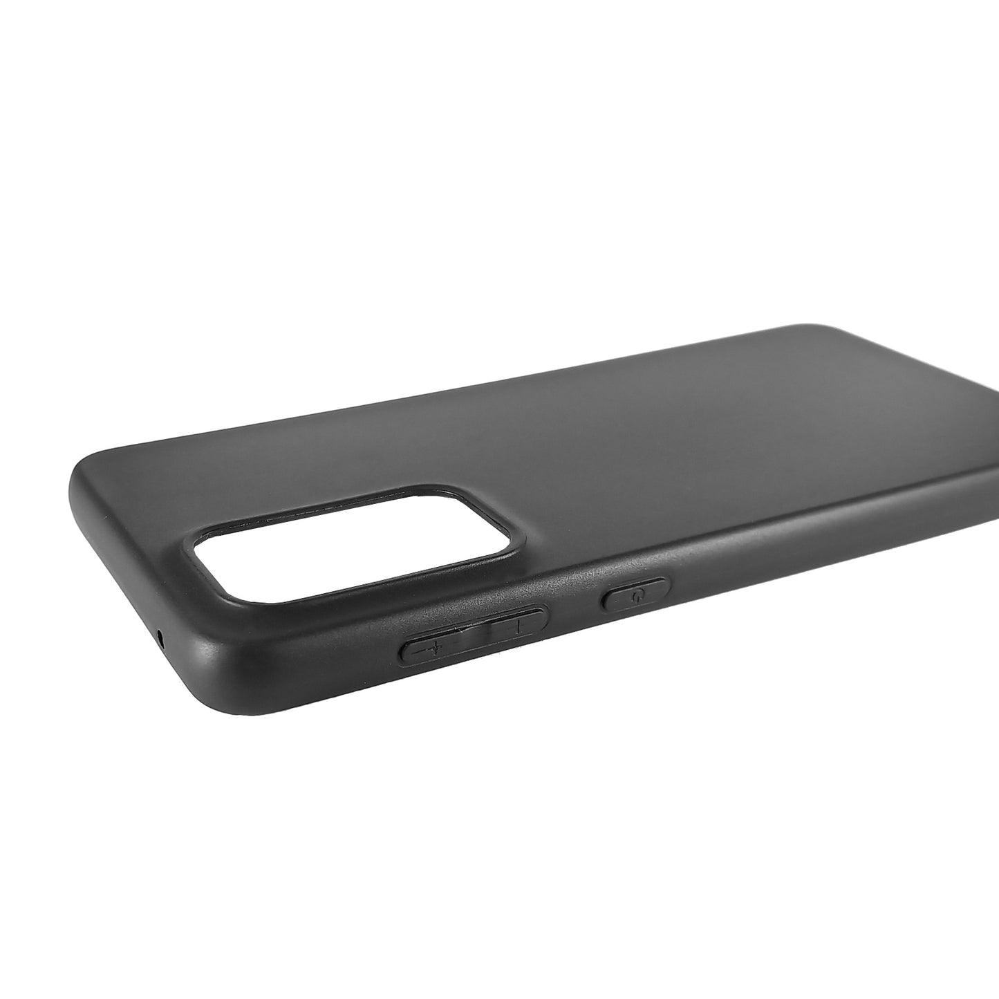 SCHWARZ TPU HÜLLE Silikon Case für Samsung Galaxy A33 5G Cover Handyhülle Matt